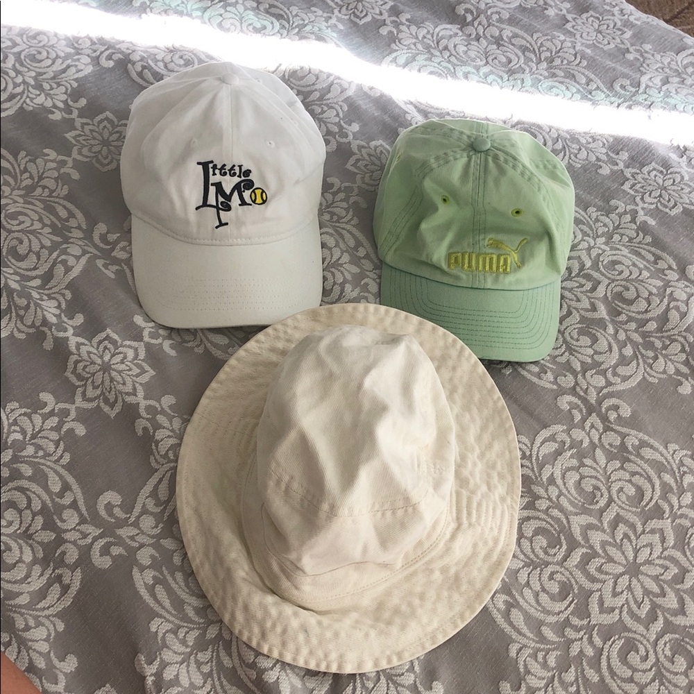 Set of Three kids Caps